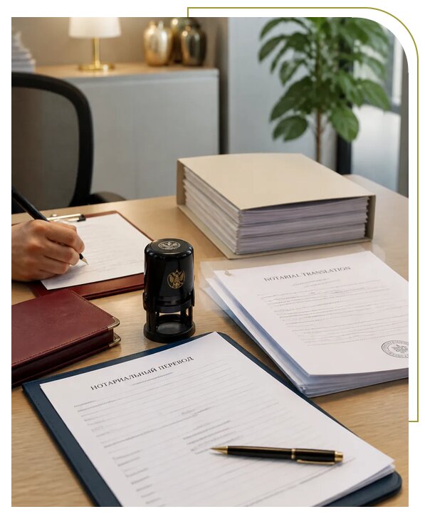 Нотариальный перевод документов из Мура от 2553 р. | коПхукет-Мум